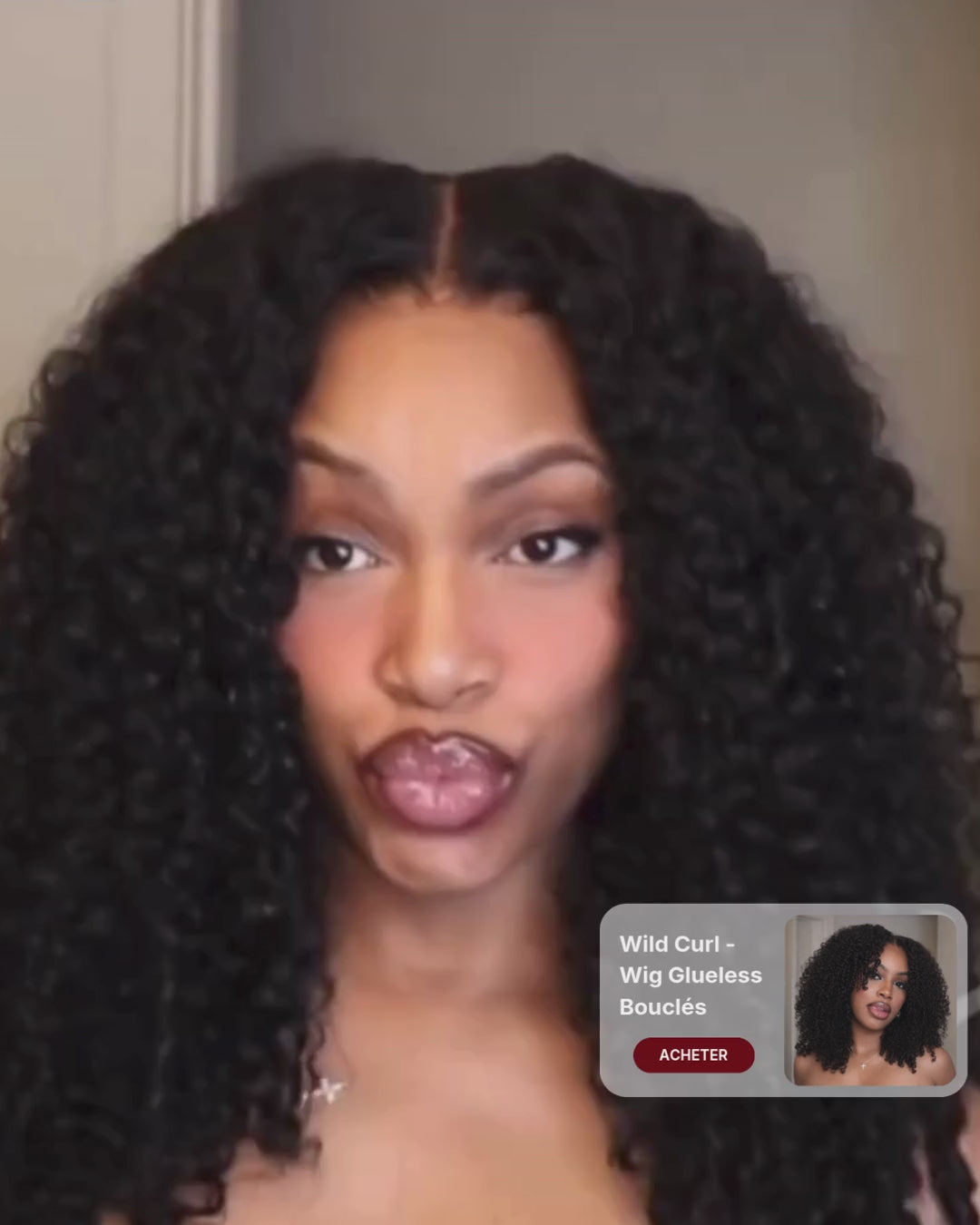 Wild Curl - Wig Glueless Bouclés